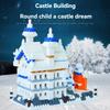 Construction-Set Design Swan Castle High-Standard Construction-Set Building-Bricks Tiny Scale High-Standard Building-Bricks Superior-Grade