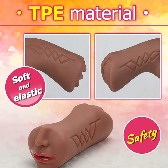 3 IN 1 Sex Toys Masturbation For Men Deep Throat Artificial Real Pussy Oral Male MasturbatorBlowjob Realistic Rubber Vagina