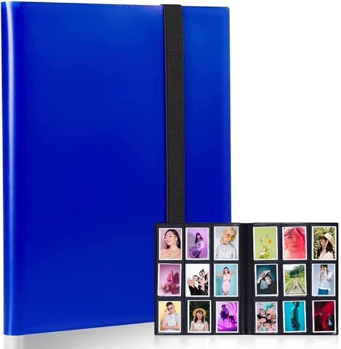

Mini Album for Instax and Polaroid (Blue, 396 photos)