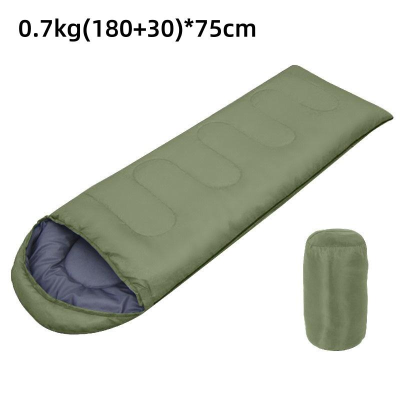 Camping Sleeping Bag Lightweight 4 Season Warm Envelope Backpack Outdoor Hollow Cotton Thickened Adult