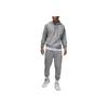 Jordan Solid Color Hooded Pullover with Printed Logo Long Sleeve Sweatshirt Men Tops Carbon-Gray DQ7328-091