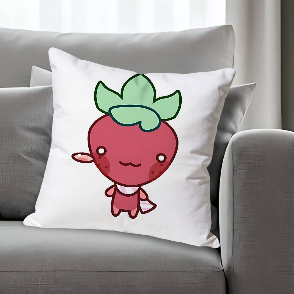 DDandys WWorlds Kiełek Anime Celebryta Towar Uniwersalny Nadrukowana Poszewka na Poduszkę Sofa Samochód Biuro Pokój Dekoracja Ochrona