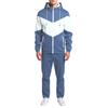 Men's  Leisure  Sports  Hooded Hood  Coat  Trousers  Set