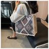Women’s Large Capacity Ethnic Style Tote Bag New Fashion Shoulder Bag for Students