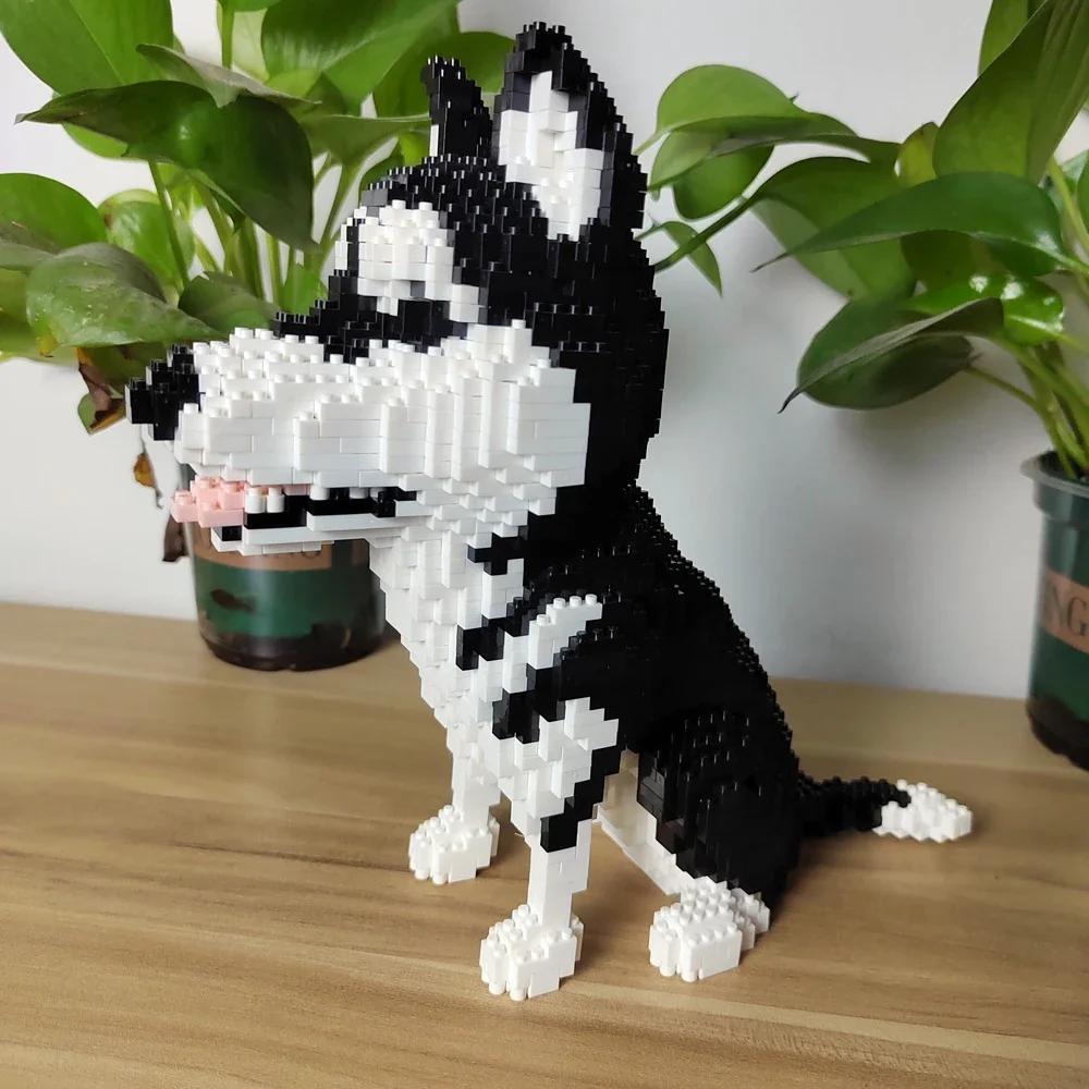 Dalmatian and Dachshund Set 3D Micro Mini Building Block Toys - Exquisite for Pet Enthusiasts, Home Decor & STEM Learning Toy