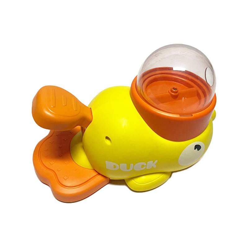 

Интерактивная игрушка-головоломка для собак, кормушка для домашних животных, дозатор лакомств, мультяшная утка, кормушка для домашних животных, обучающие игрушки для щенков и котят жёлтый