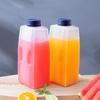 Bottle For Juice Refrigerator Juice Container Bottle 2L Leak-Proof Beverage Dispenser With Scale For Iced Tea Water Coffee Milk