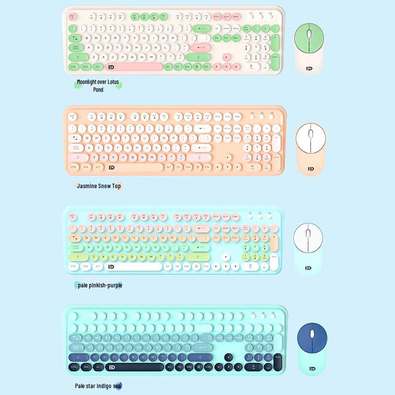 

Fude EK8870 Wireless Keyboard and Mouse Combo