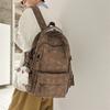 Stone Texture Pattern Student's Schoolbag Large Capacity Unisex Backpack