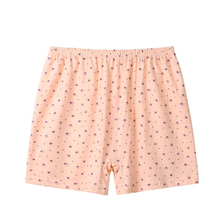 Large size Boxer Women Cotton Panties High Waist Underpants Women's shorts Loose Underwear Middleaged Boxers XL XXL 3XL 4XL 5XL