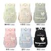 Korean Casual Women Backpack Young Girls Sweet Cute Backpack Teen Students School Bags Large Light Waterproof Travel Rucksack