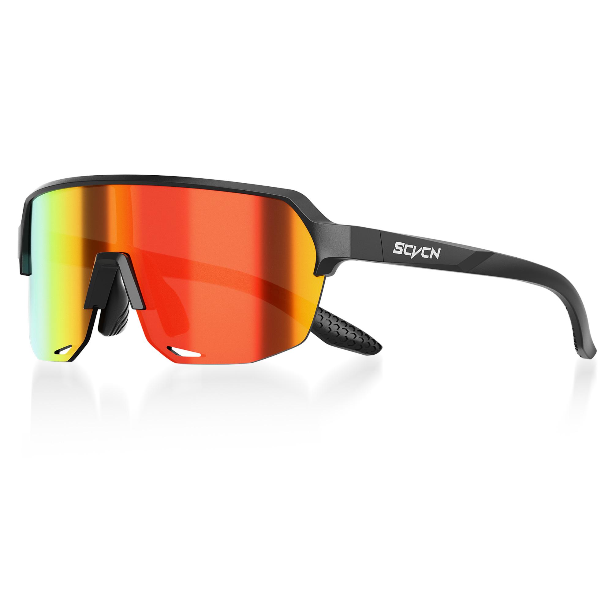 SCVCN Kids Sports Sunglasses Baseball Cycling MTB Skating Glasses Bicycle UV400 Child Goggles Boys Girls Outdoor Bike Eyewear