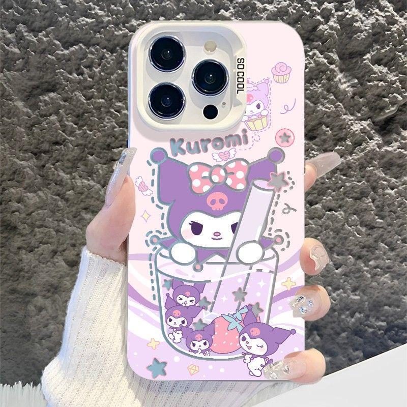 Hello Kitty Kuromi Cinnamoroll Case For Iphone 17 Pro Max 17 Air 16 15 14 11 12 13 Pro Max 16 Plus 16e 13 Mini Cartoon PC Casing