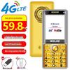 Wandeli N11 4G Senior Phone: Large Font, Loud Sound, Bar Key Design for Elderly