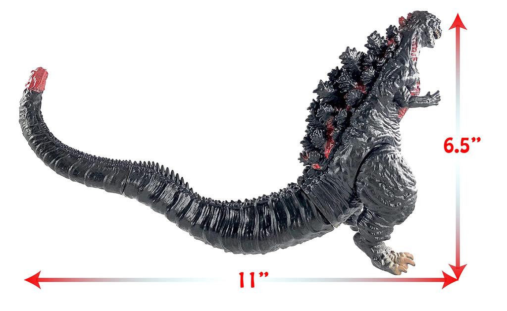 TwCare Legendary Shin Godzilla Movie Series Articulated Action Figure Soft Vinyl with Carry Bag