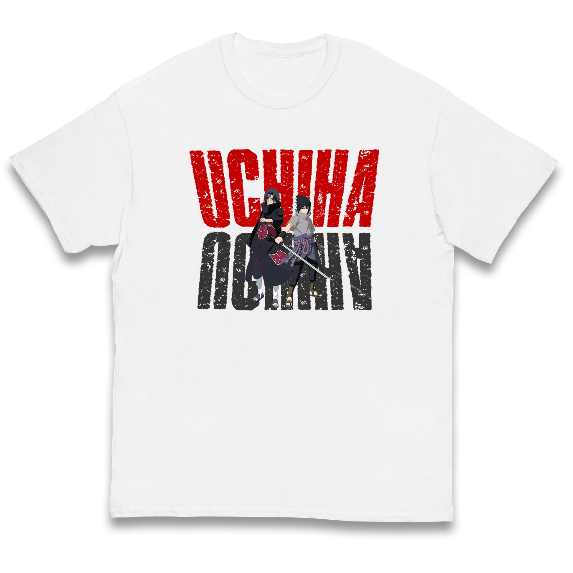 Itachi Uchiha And Sasuke Uchiha kids T Shirt Naruto Shippuden Top 140