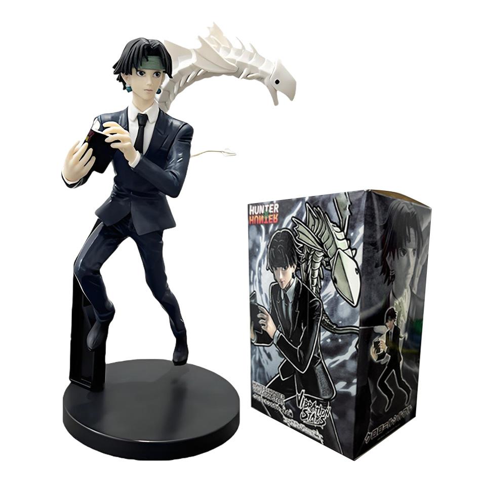 Figura de Anime Hunter×Hunter de 14 cm, Troupe Fantasma Hisoka, Figura de Acción, Tapón para Fideos, Decoración de Habitación, Tapón para Fideos, Modelo de PVC, Juguetes