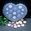 Multipurpose Nail Art Template Tool Stylish Silicone Nail Art Molds Embossing Carving Templates for Nail Enthusiasts