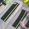Glow-in-the-Dark Safety Tape-Anti-Slip Strips for Basement Stairs Outdoor Decks & More - Ideal for Metal Wood Concrete Surfaces