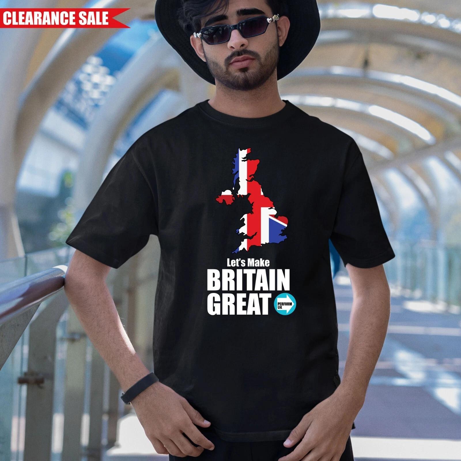Reforms Uk Election 2024 T Shirt Let s Make The Britain Great Top Short Sleeve T XL