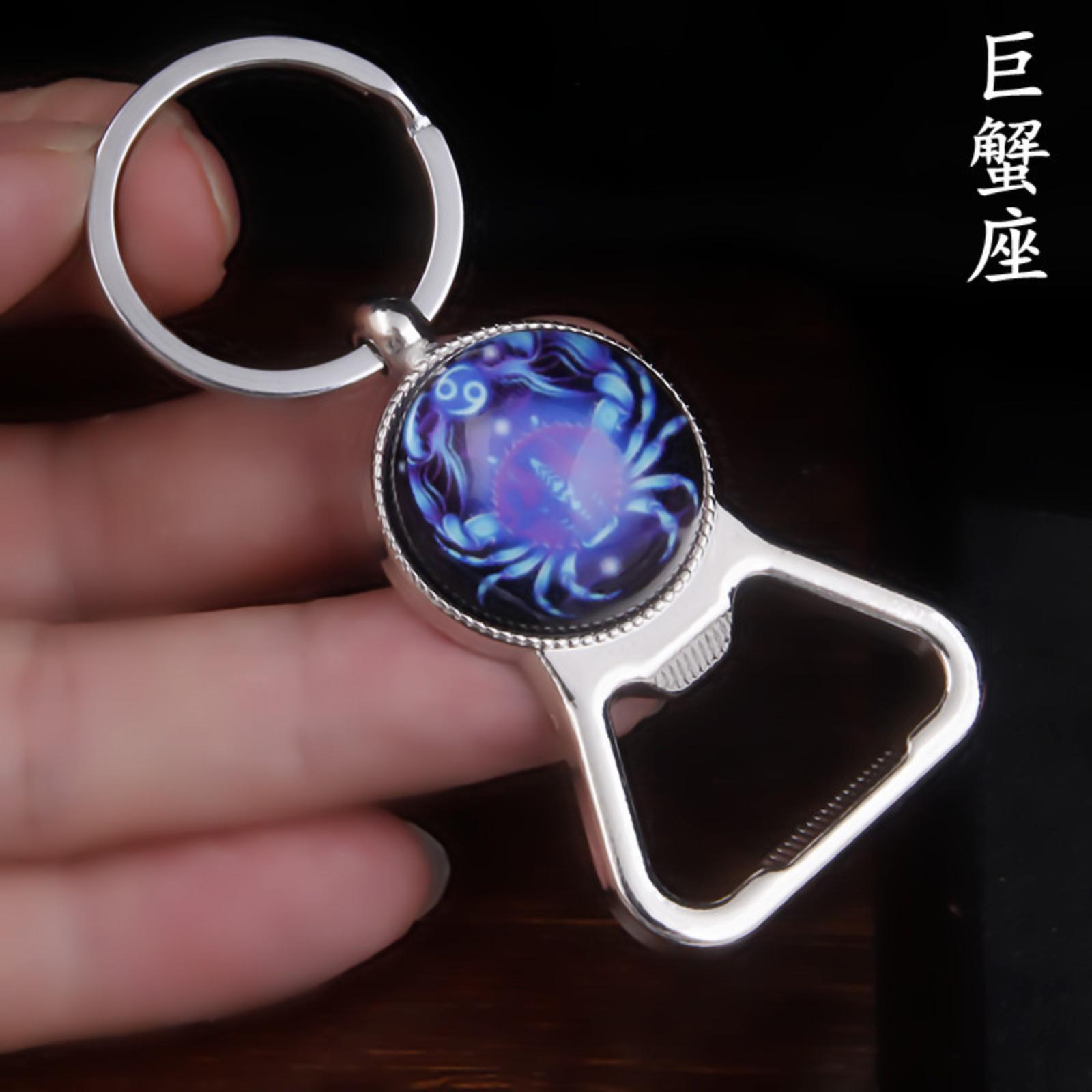 

Світний у темряві Кришталевий Знак Брелок Відкривачка для пляшок One Size