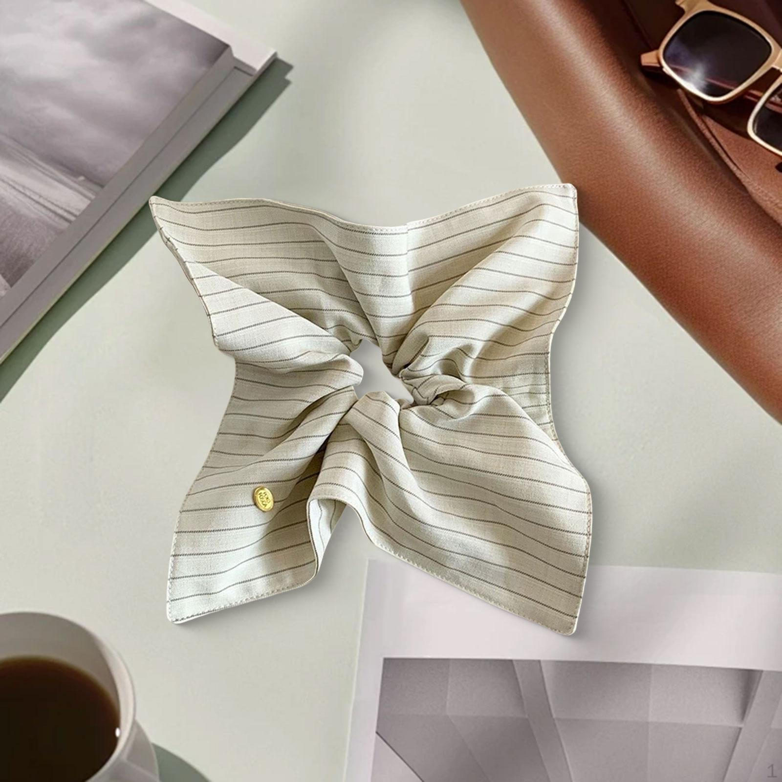 

Elastic Hair Band Accessory for Women, Elegant Decoration in Soft , Suitable Dates, Home, бежевий