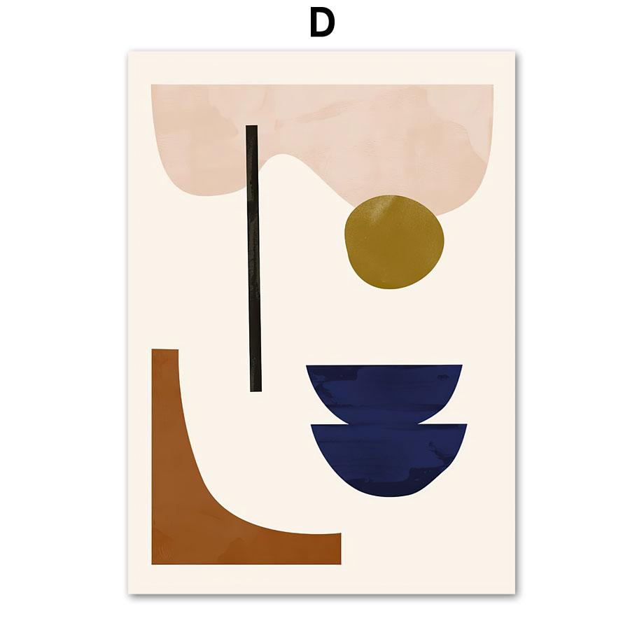 Abstract Striped Girl Line Body Geometry Wall Art Canvas Painting Nordic Posters And Prints Wall Pictures For Living Room Decor