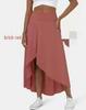 Chic Summer Women's Irregular Drape A-line Long Skirt - European & American Fashion