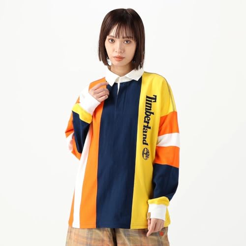 Timberland Rugby Shirt, Unisex, Adult, Lemon Chrome, Size L, TB0A64H77331