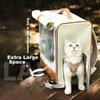 Hoopet Cat Carrier, Large Capacity, Portable and Breathable Backpack for Ragdoll, Suitable for Puppies And Outdoor Use, for 10kg Cats and 7.5kg Dogs