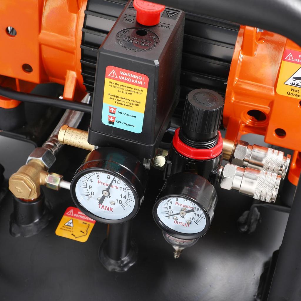 Kompresor Bezolejowy 100L 3000W | Kraft&Dele