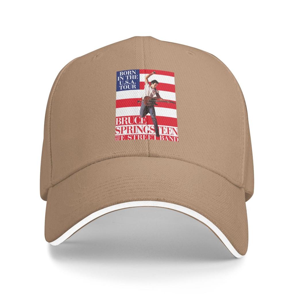Unisex Baseball Hats Bruce USA Springsteen Heartland Rock Streetwear Summer Sports Baseball Caps Hip Hop Cap Casquette Hats