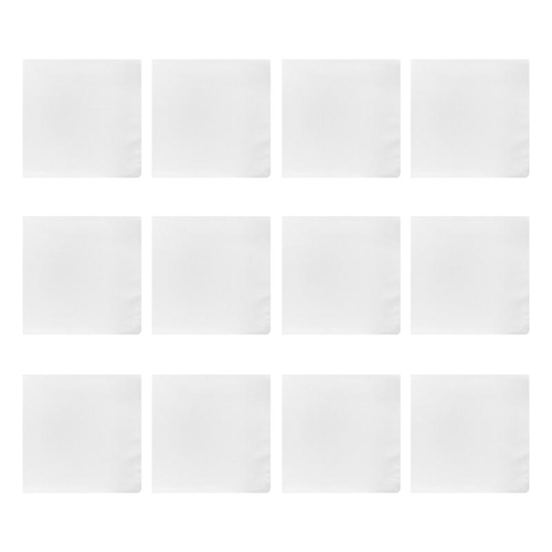 Solid Color Handkerchief for Women Wedding Handkerchief Pocket Handkerchief for Bride Groom Wedding Gift