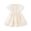 DAVE & BELLA Sommerkleid für Mädchen mit Blumenmuster und Prinzessinnen-Stil