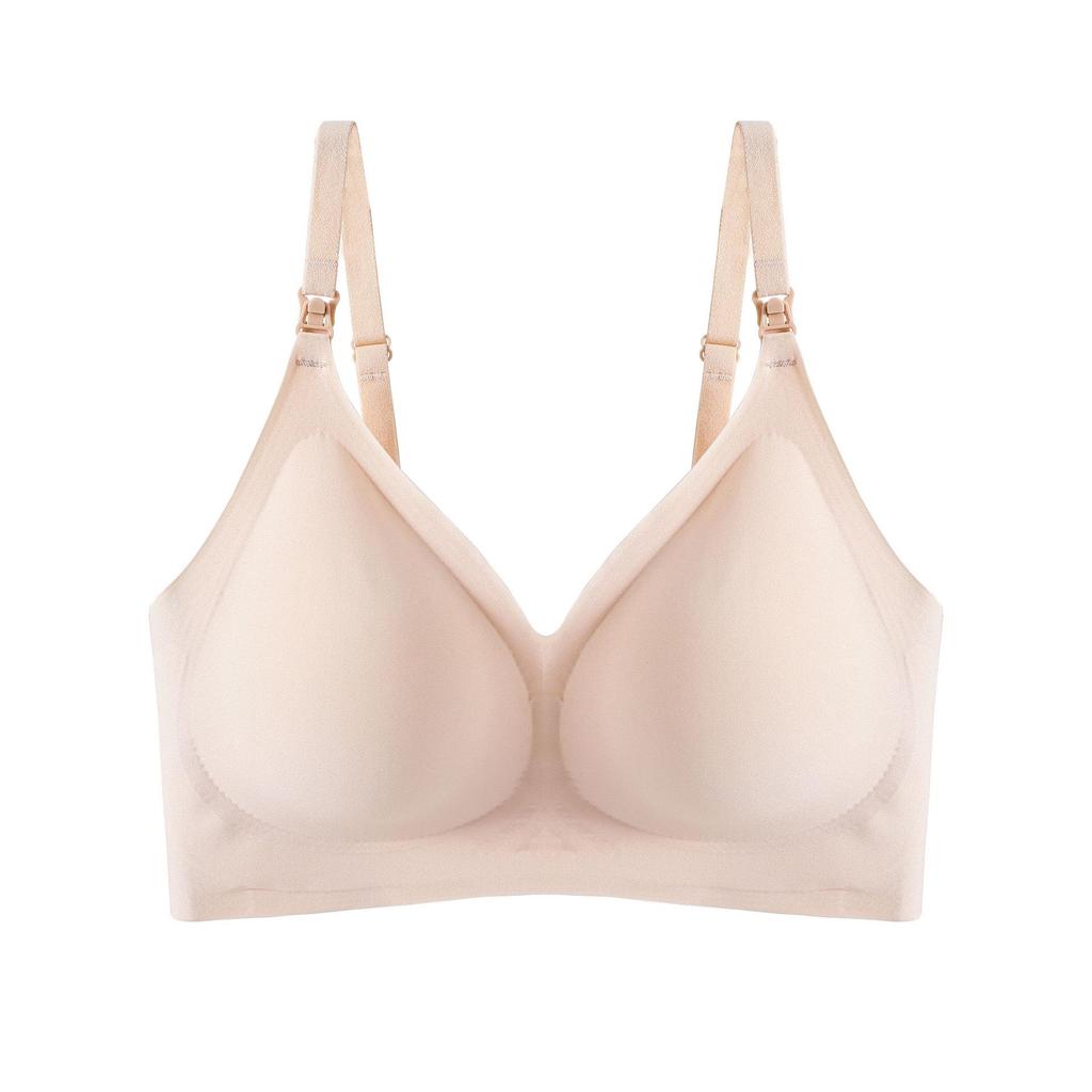 Nahtloses Push-Up Stilltanktop Umstands-BH - Bügellos, Vorderverschluss, Übergröße, Postpartal