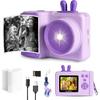 Kids Camera Instant Print Camera for Kids 1080P Toddler Camera That Print Photos Children Instant Cameras Toy for Girls Boys Age 3-12 Travel Kid
