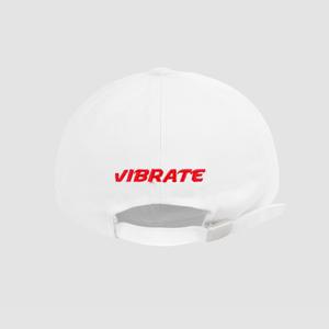 VIBRATE 3D Basic Ball Cap (Red&White)