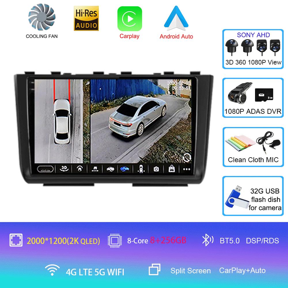 Car Radio Android 14 Carplay For Hyundai Creta 2 IX25 2020 2021 Multimedia Video Player Navigation GPS Stereo Head Unit No 2din
