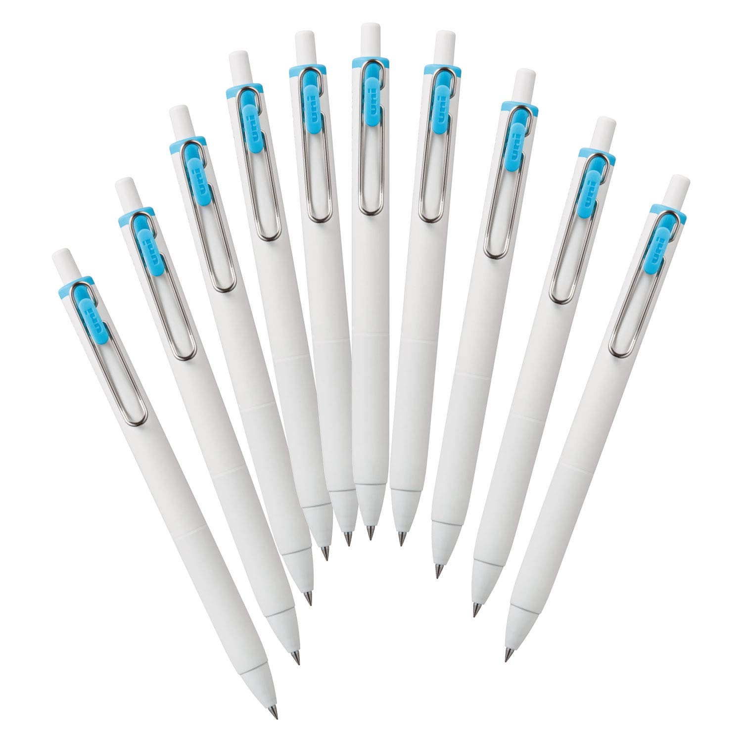 Гелевая ручка Mitsubishi Pencil Sky Pen, Uni-Ball One, 0,5, Синяя, Коробка 10 шт., UMNS05.48
