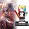 Premium Plastic Diy Poison Ivy Catwoman Quinn Two-face Building Blocks Toy Set