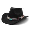 eBay Suede Top Hat Women's Bohemian Big Eave Hat Gentleman's Hat