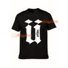 Unkut Men's Plus Size Heavyweight Cotton T-Shirt - Oversized Gothic 'UNKUT' Logo Print, Bohemian Style Round Neck Tee Suitable for Casual Attire,