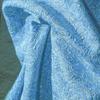 Blue Flowered Gold Thread Jacquard Fabric for Diy Sewing Coat Clothing Designer Art Dress Fabrics Fashion Apparel Cloth