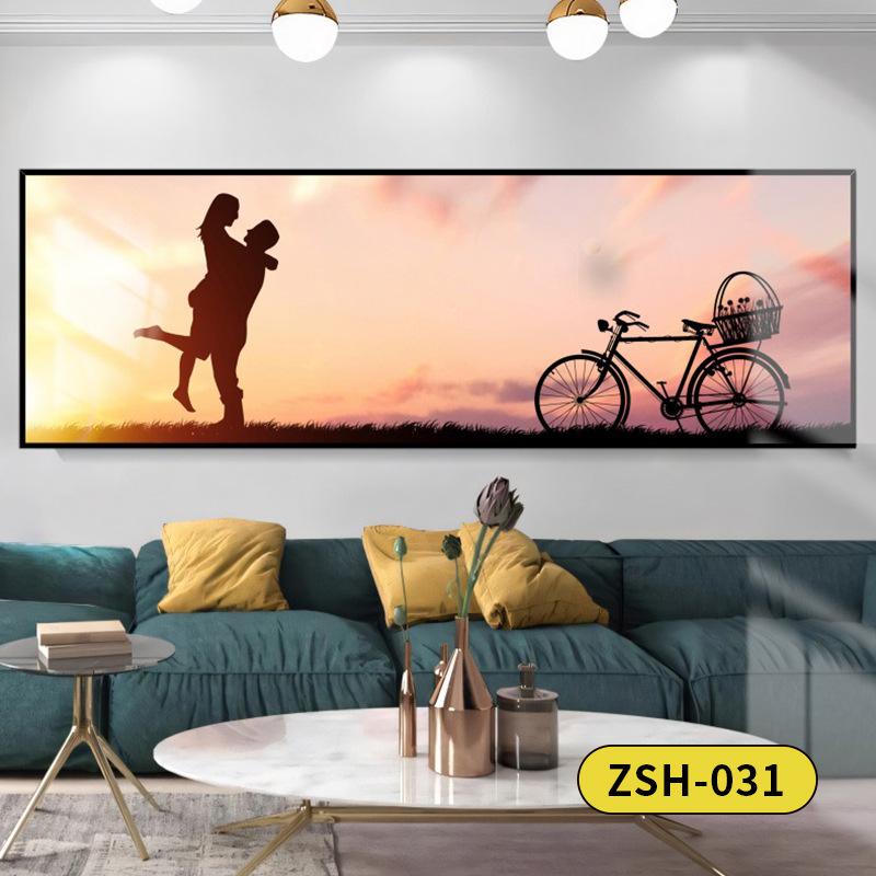 Golden Mountain Self-Adhesive Wall Art: Ideal for Bedrooms, Living Rooms, Hotels, and Guesthouses