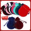 10pcs Gourd Velvet Gifts Bags Colorful Drawstring Jewelry Bags Storage Pouches For Wedding Christmas Party Gifts Packaging Bags