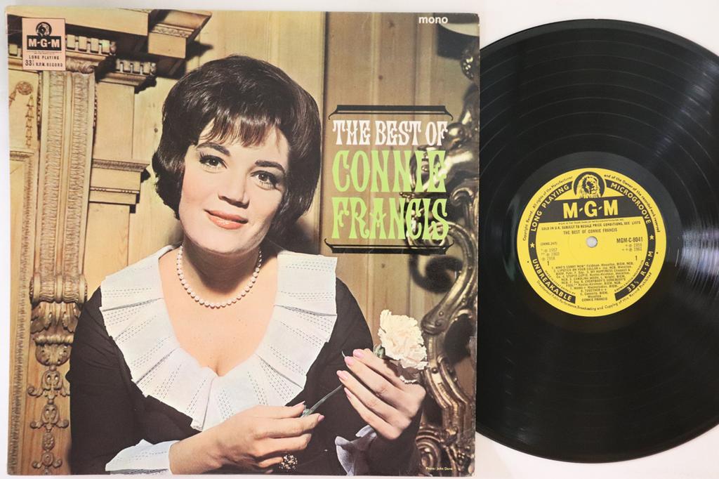 LP Record CONNIE FRANCIS - Best Of Connie Francis MGMC8041 MGM 1967 UK Pop Used