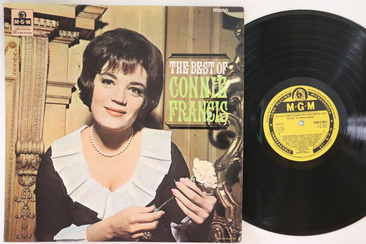 

LP Record CONNIE FRANCIS - Best Of Connie Francis MGMC8041 MGM 1967 UK Pop Used