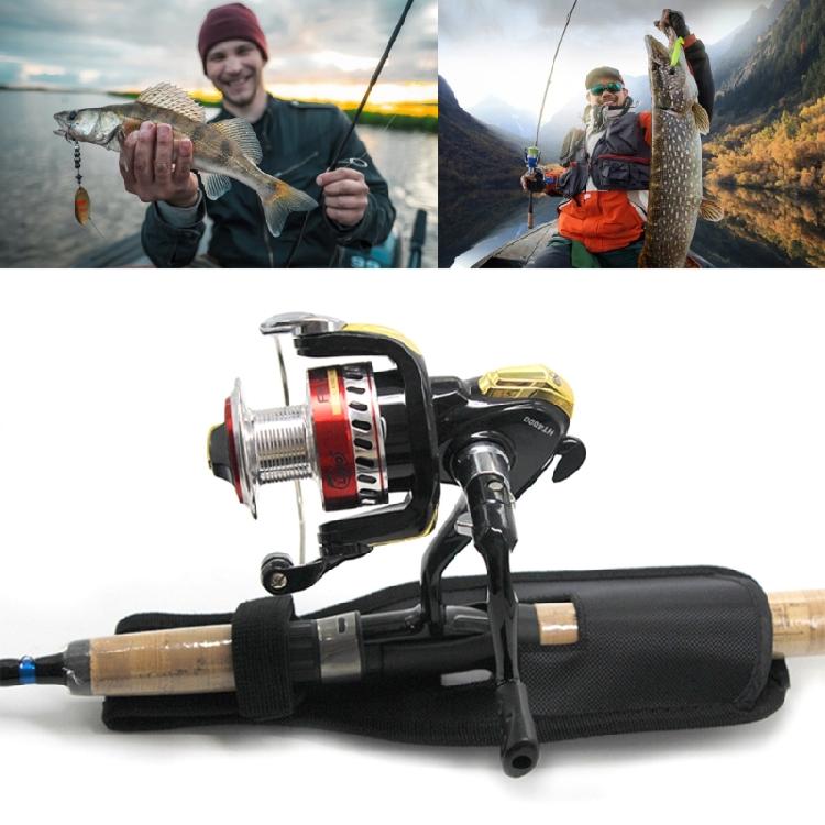 Insert Holder Rod Rack Holder Nylon Sheath Fast Release Fishing Poles Support Waist Hanger Outdoor Rod Portable Black