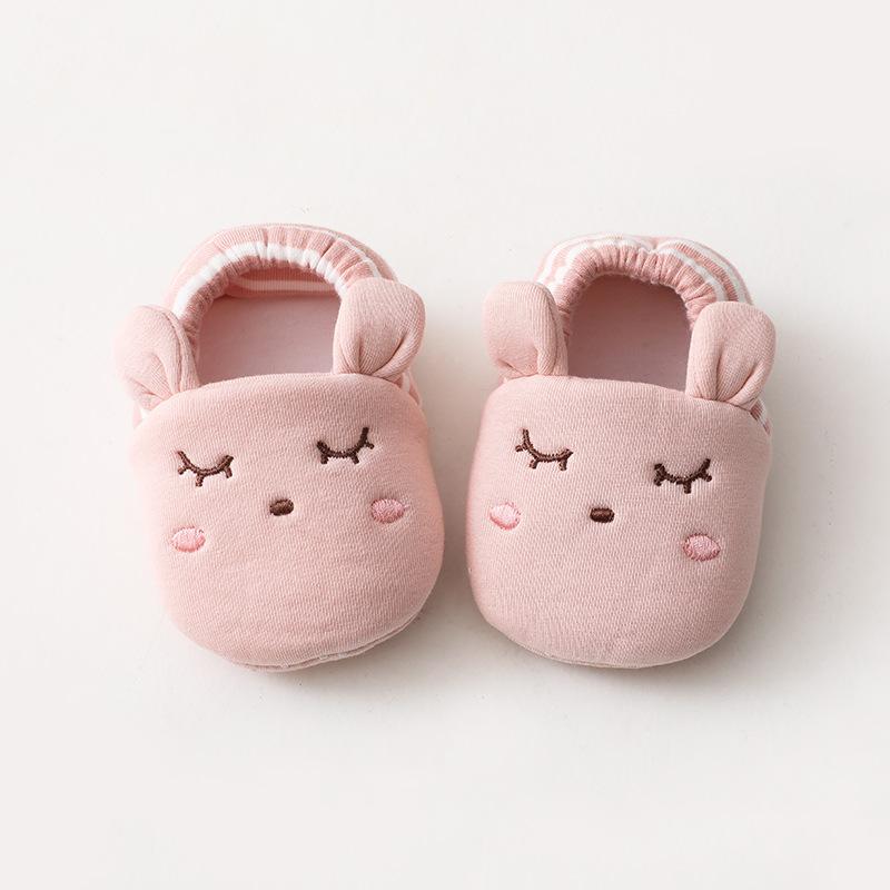 Baby Boys Girls Crib Shoe Sports Crib Shoes Infant First Walkers Toddler Soft Sole Anti Slip Baby Floor Sneakers Spring Autumn 0-24Month Prewalker