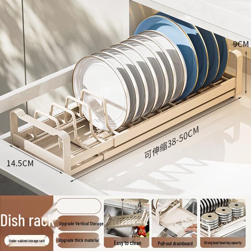

Retractable Stainless Steel Dish Drying Rack